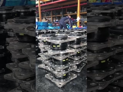 स्क्वायर फ्लैंज रबर विस्तार जोड़