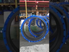 स्टेनलेस स्टील विस्तार बेलोस पाइपलाइन लचीला सीमा टाई फ्लैंज कनेक्शन