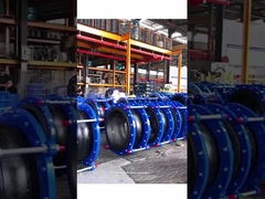 विरोधी कंपन DIN 304 क्लिप-ऑन रबर लचीला Bellows रबर फ्लेक्स संयुक्त