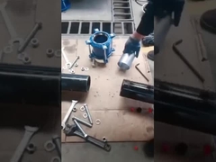 2 इंच पाइप मरम्मत क्लैंप के लिए कोहनी गोल सिर बराबर 304 स्टेनलेस स्टील पाइप कनेक्टर