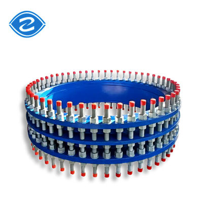 PN10 30 विघटन संयुक्त लचीला लोहे कार्बन स्टील डबल फ्लैंज पाइपलाइन कनेक्टर