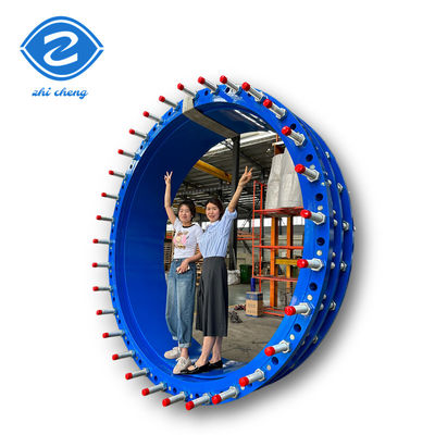 ms विघटन जोड़ dn100 dn250 dn300 जस्ती कार्बन स्टील एकल फ्लैंज सीमा विस्तार लचीला लोहा