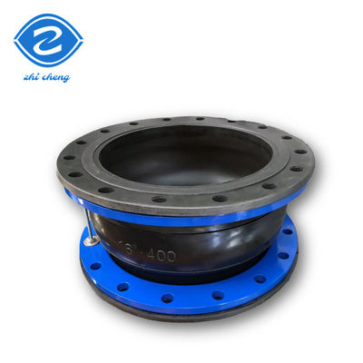 DN25-DN3000 लचीला पाइप विस्तार संयुक्त रबर पूरी तरह से अंत-सील फ्लैंग्स Bellows EPDM एकल गोलाकार