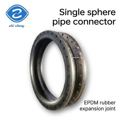 DN150 DN300 DN500 304 316l 300 मिमी स्टेनलेस स्टील पाइप विस्तार संयुक्त फ्लैन्ज रबर